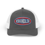 Charcoal Snapback Trucker Cap